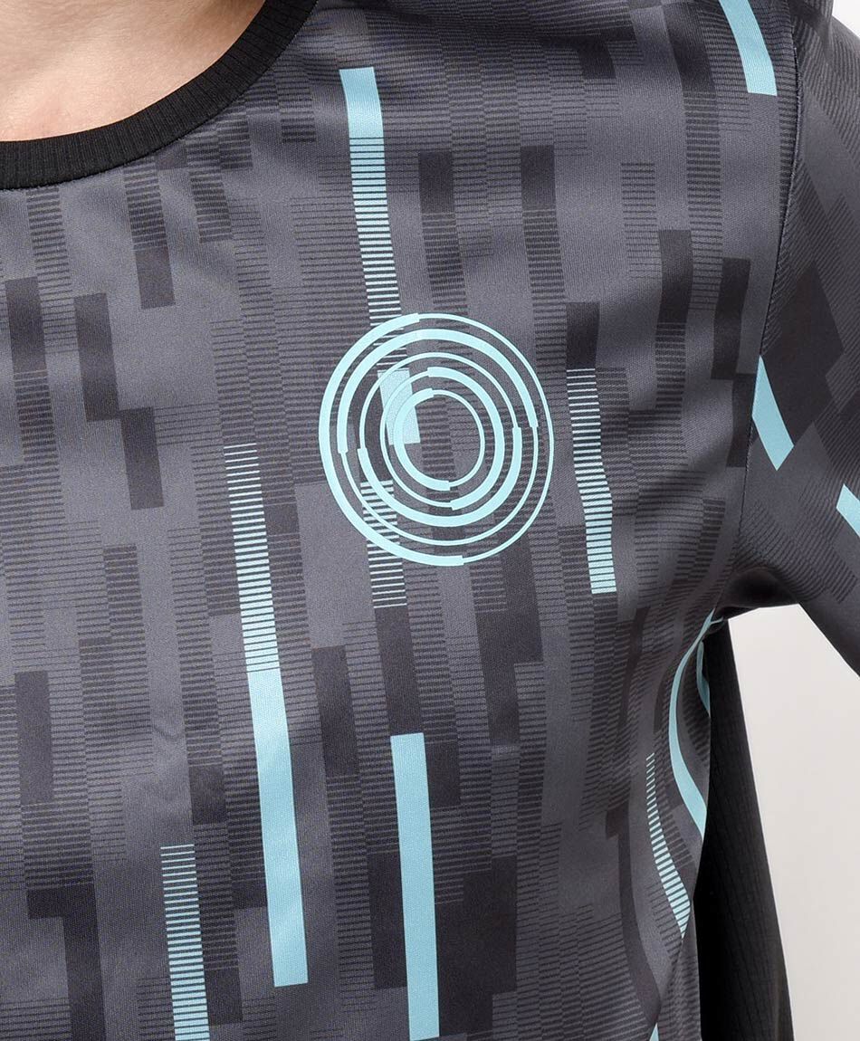 Remera deportiva hombre print l&iacute;neas