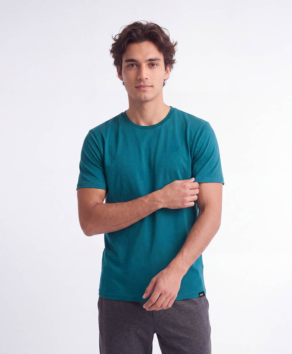 Remera deportiva hombre lisa