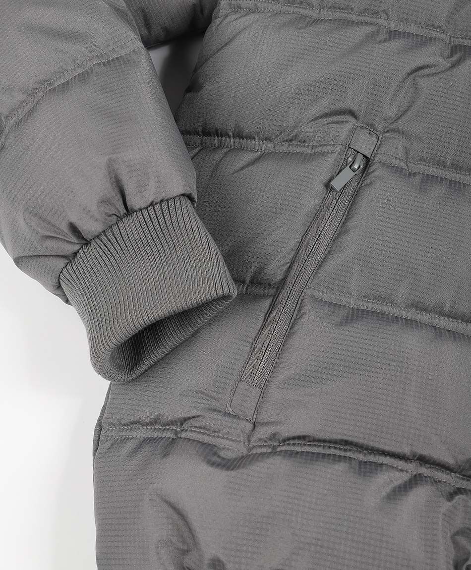 Parka hombre acolchada gris