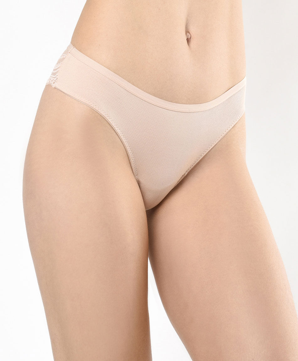 Tanga mujer encaje posterior