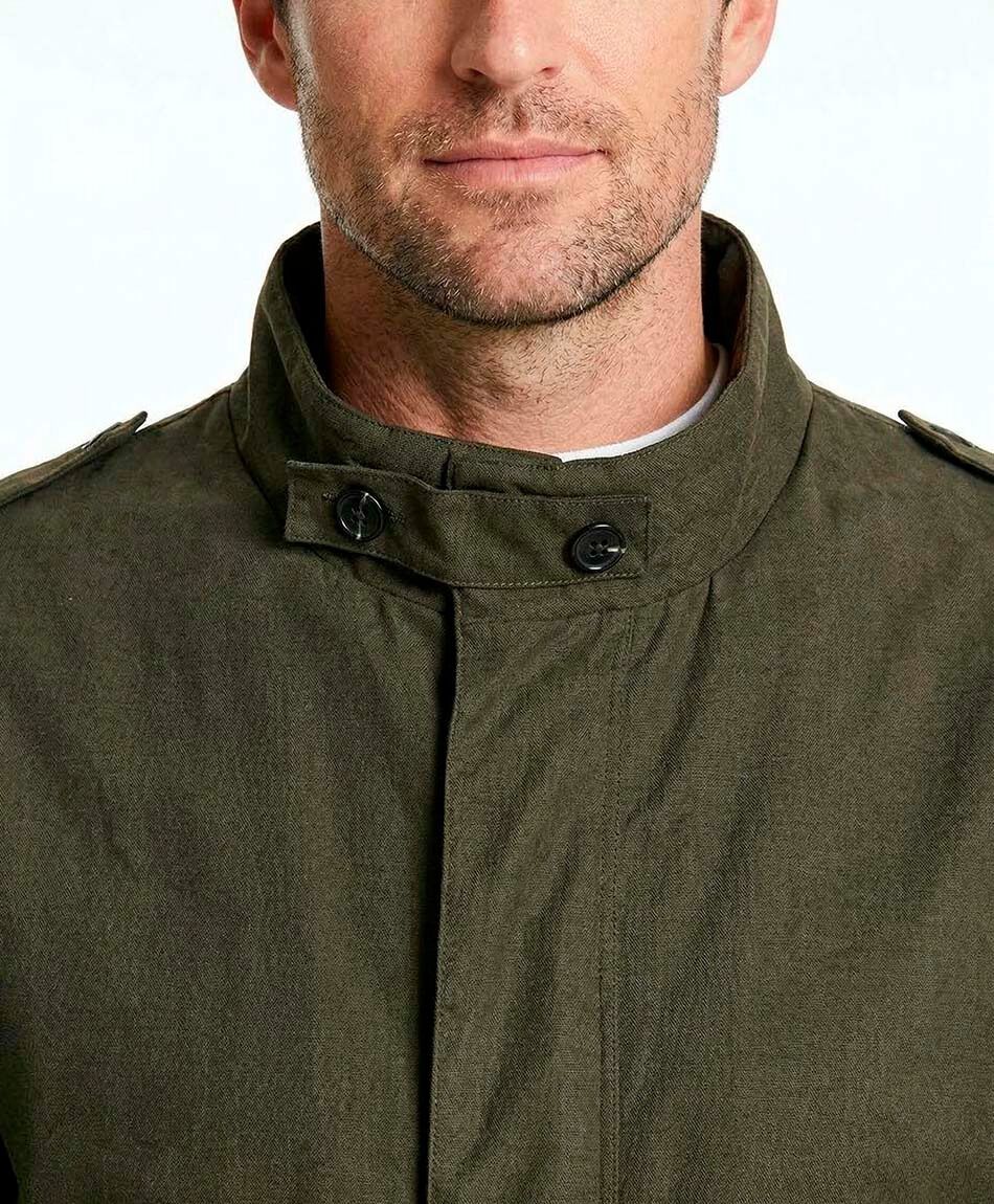 Campera hombre cuello cerrado