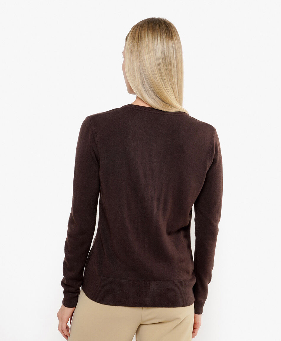 Cardigan mujer b&aacute;sico
