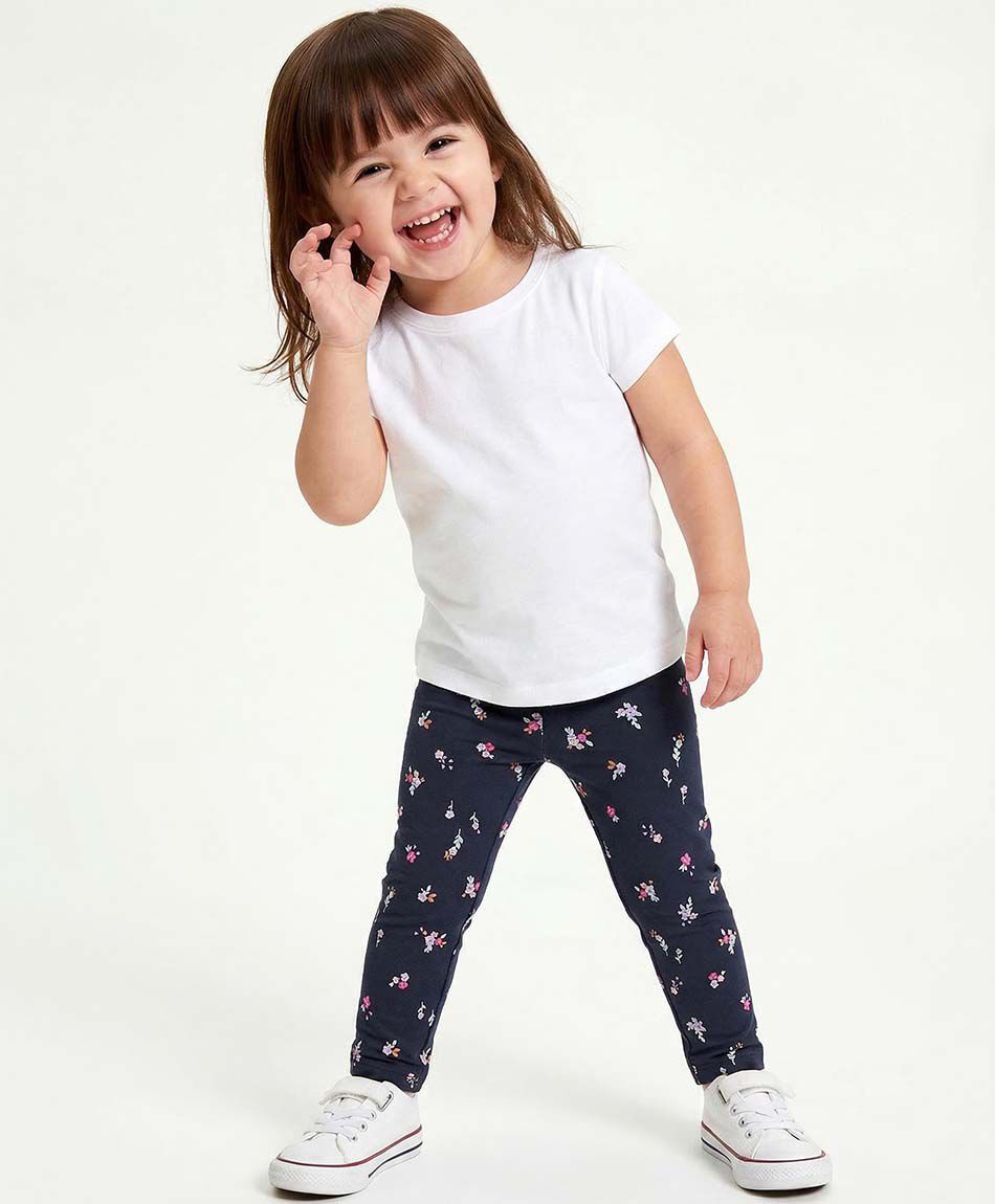Leggins beb&eacute; flowers