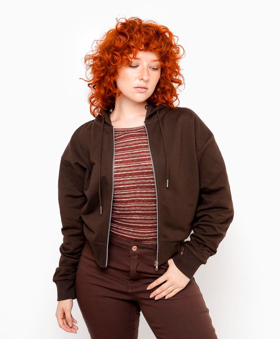 Buzo mujer caf&eacute;