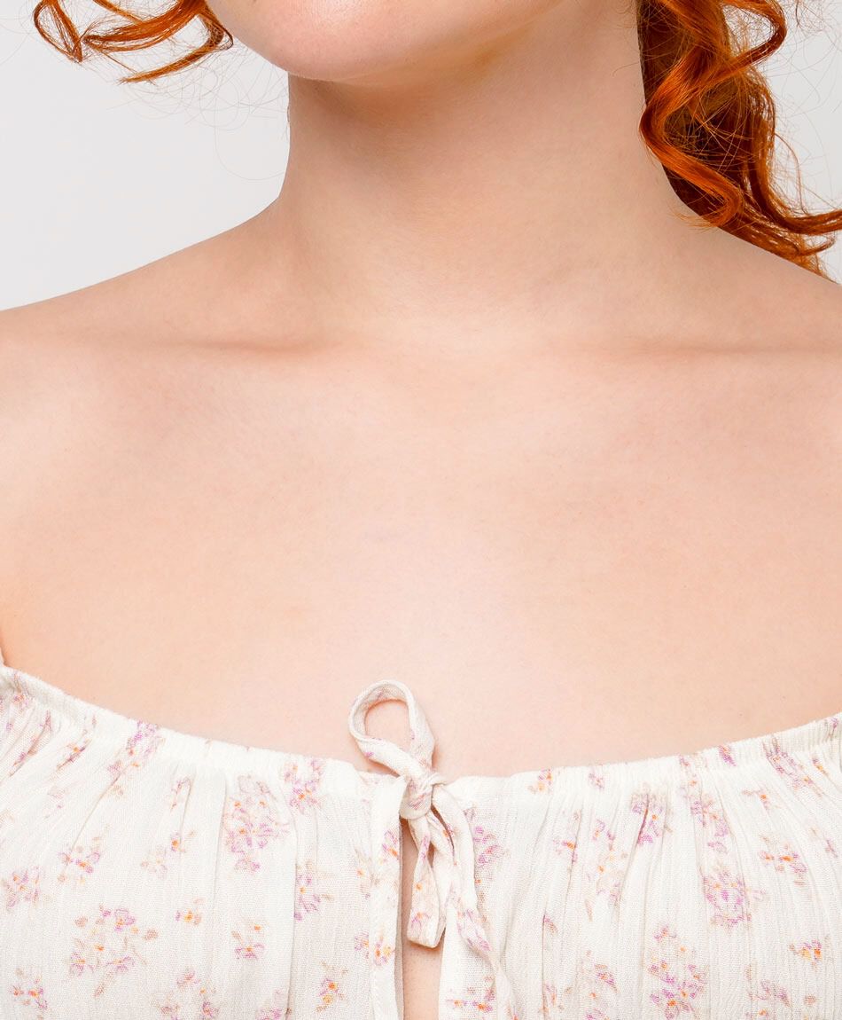 Camisa mujer lazos