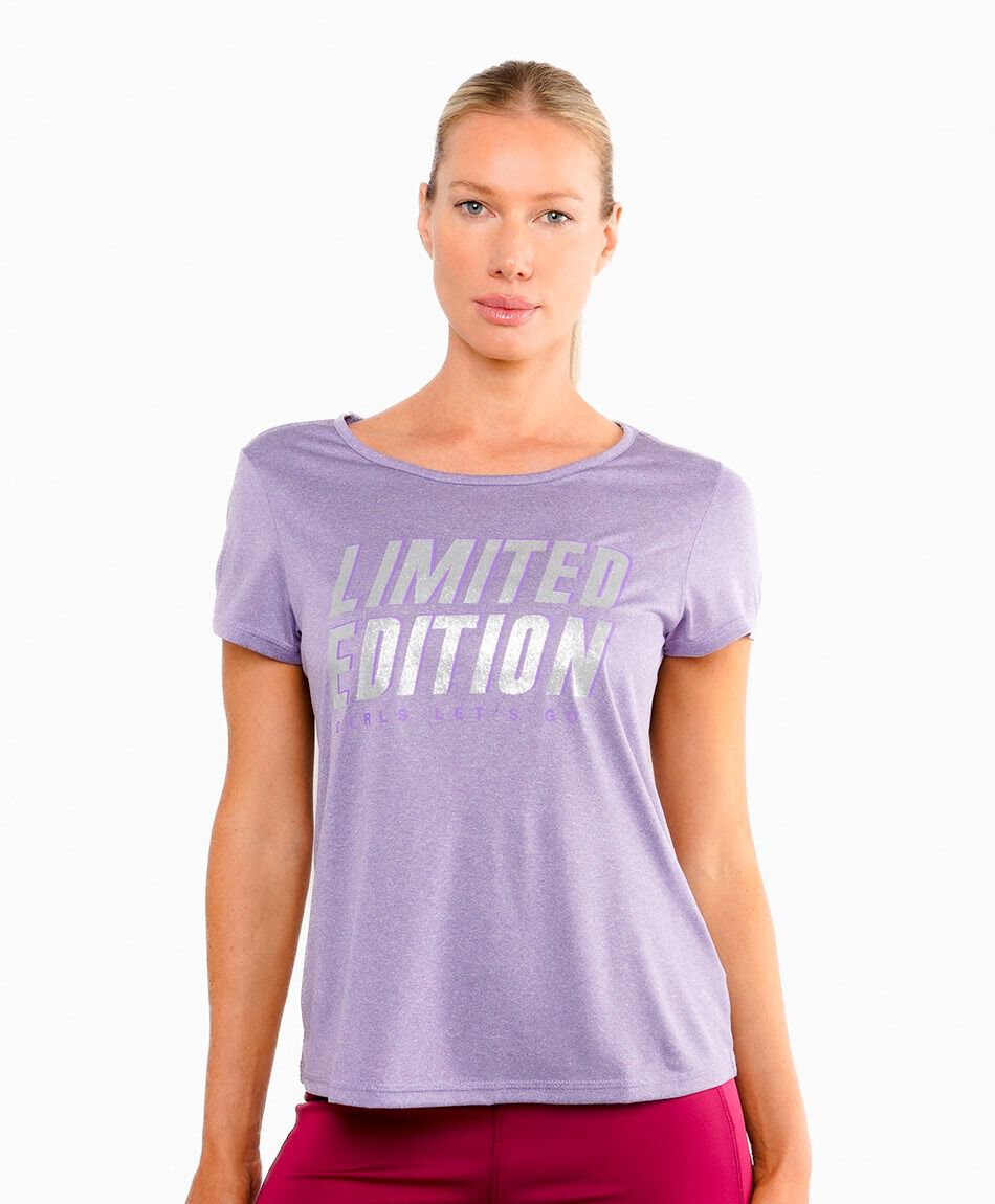 Remera deportiva mujer limited edition