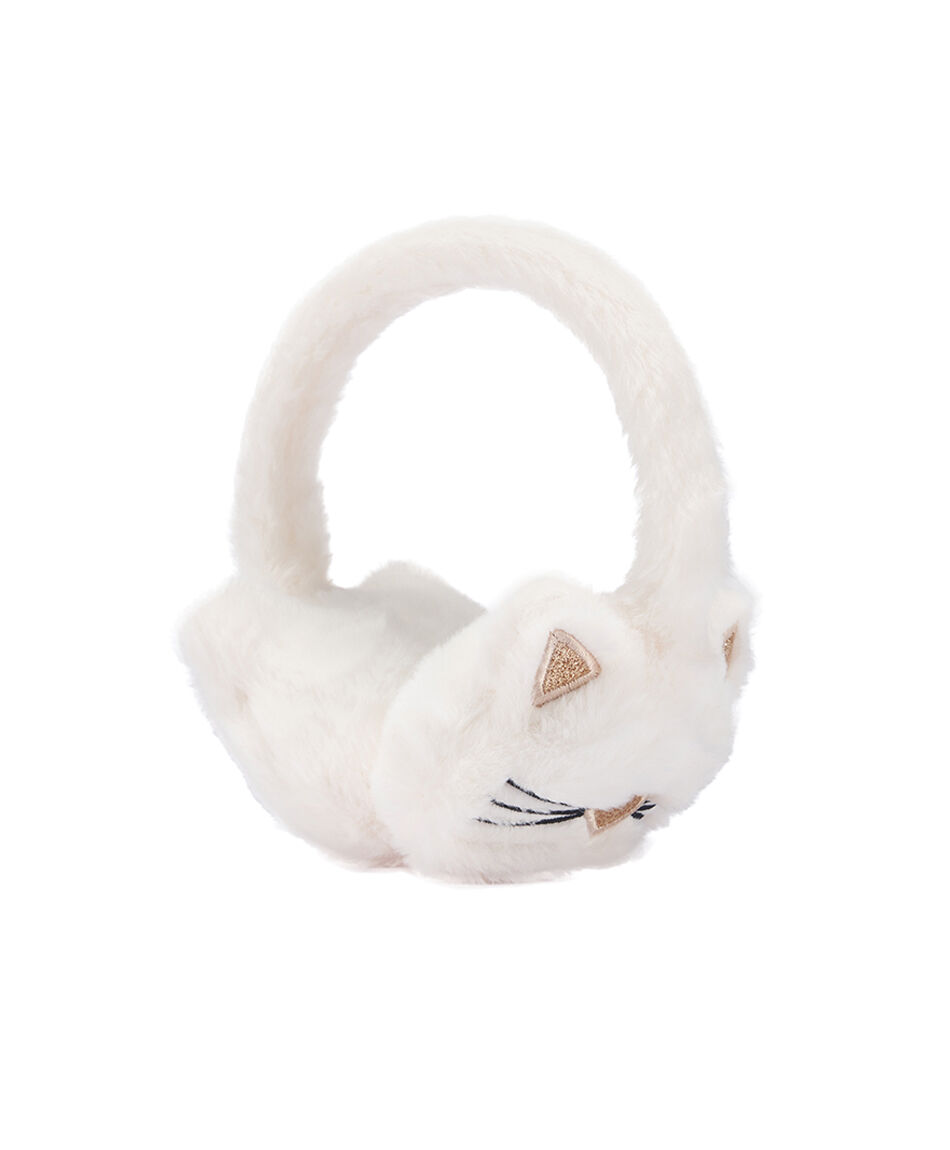 Orejeras ni&ntilde;a gatito