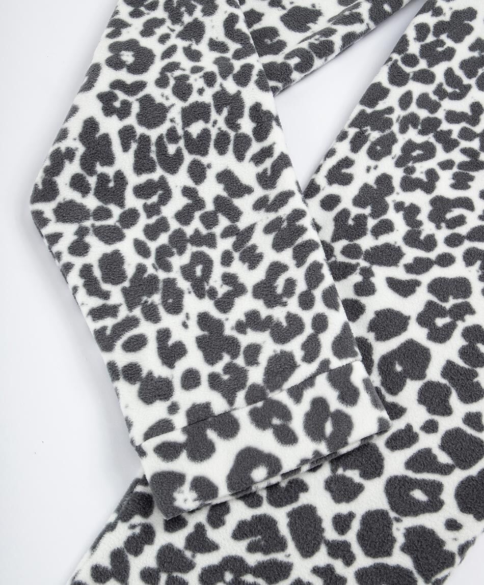 Pijama mujer polar animal print