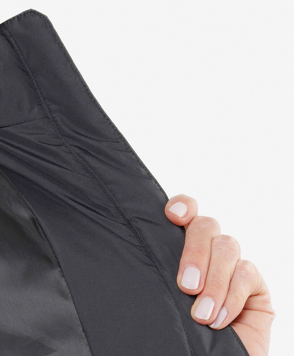 Parka mujer larga cierre