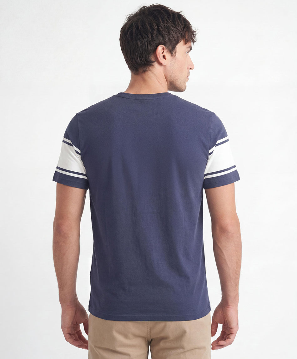 Remera hombre franja denim community