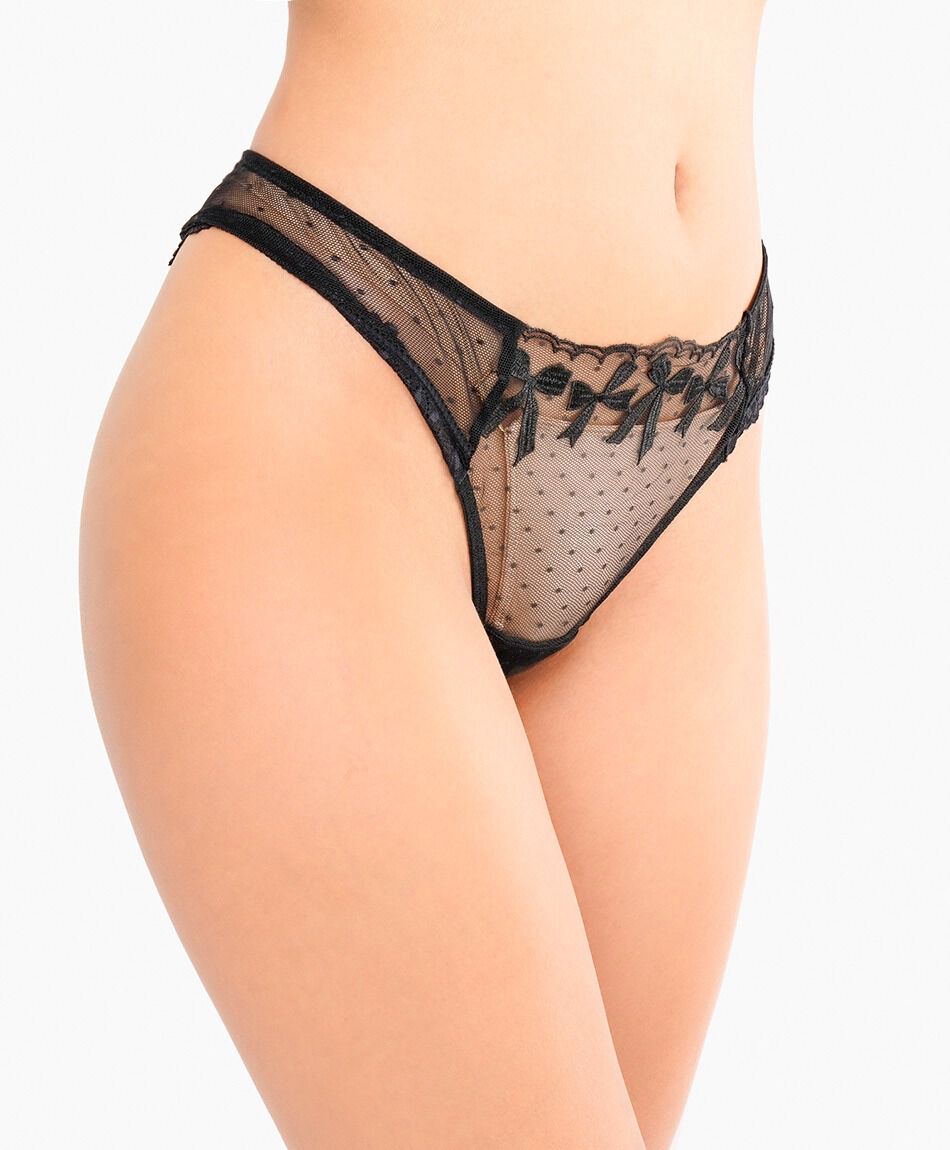 Bikini mujer cintas encajes