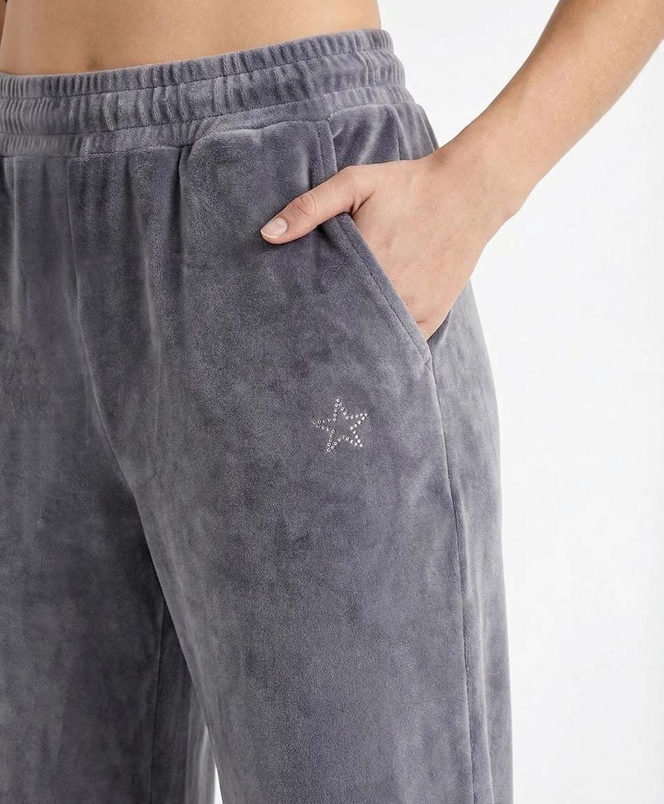 Pantal&oacute;n deportivo mujer plush lila