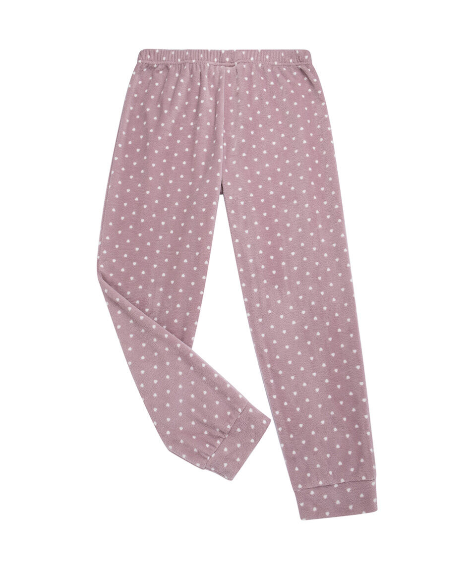 Pijama mujer  top liso botones