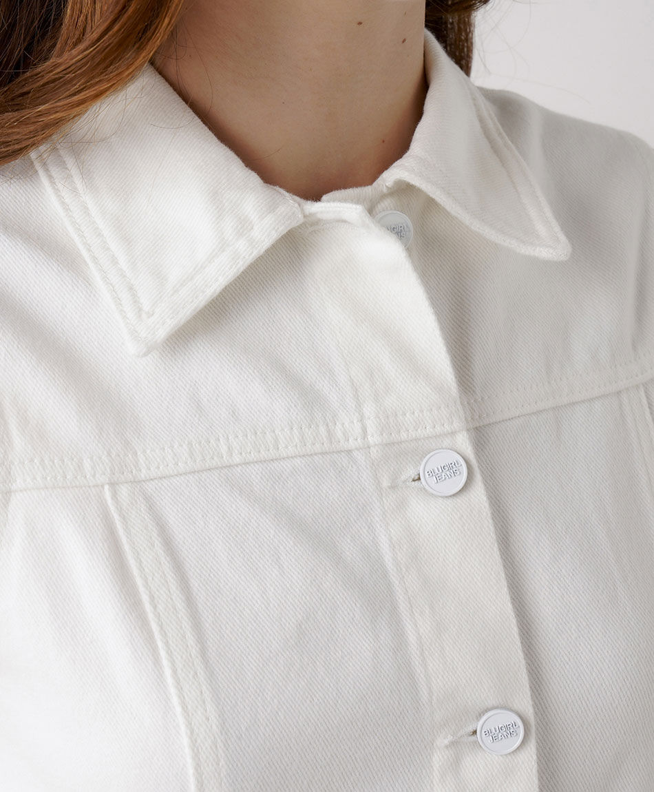 Campera mujer sin mangas broderie