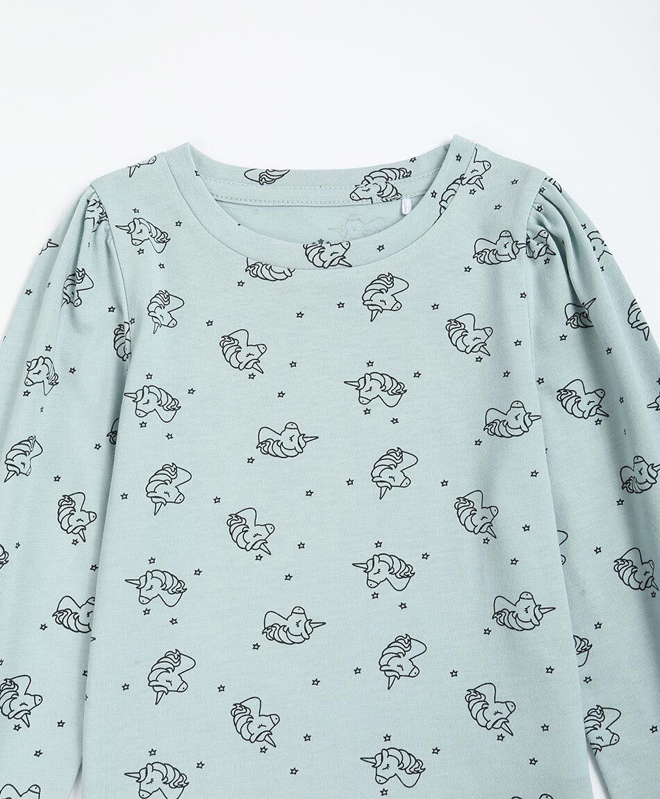 Remera beb&eacute; look unicorinio