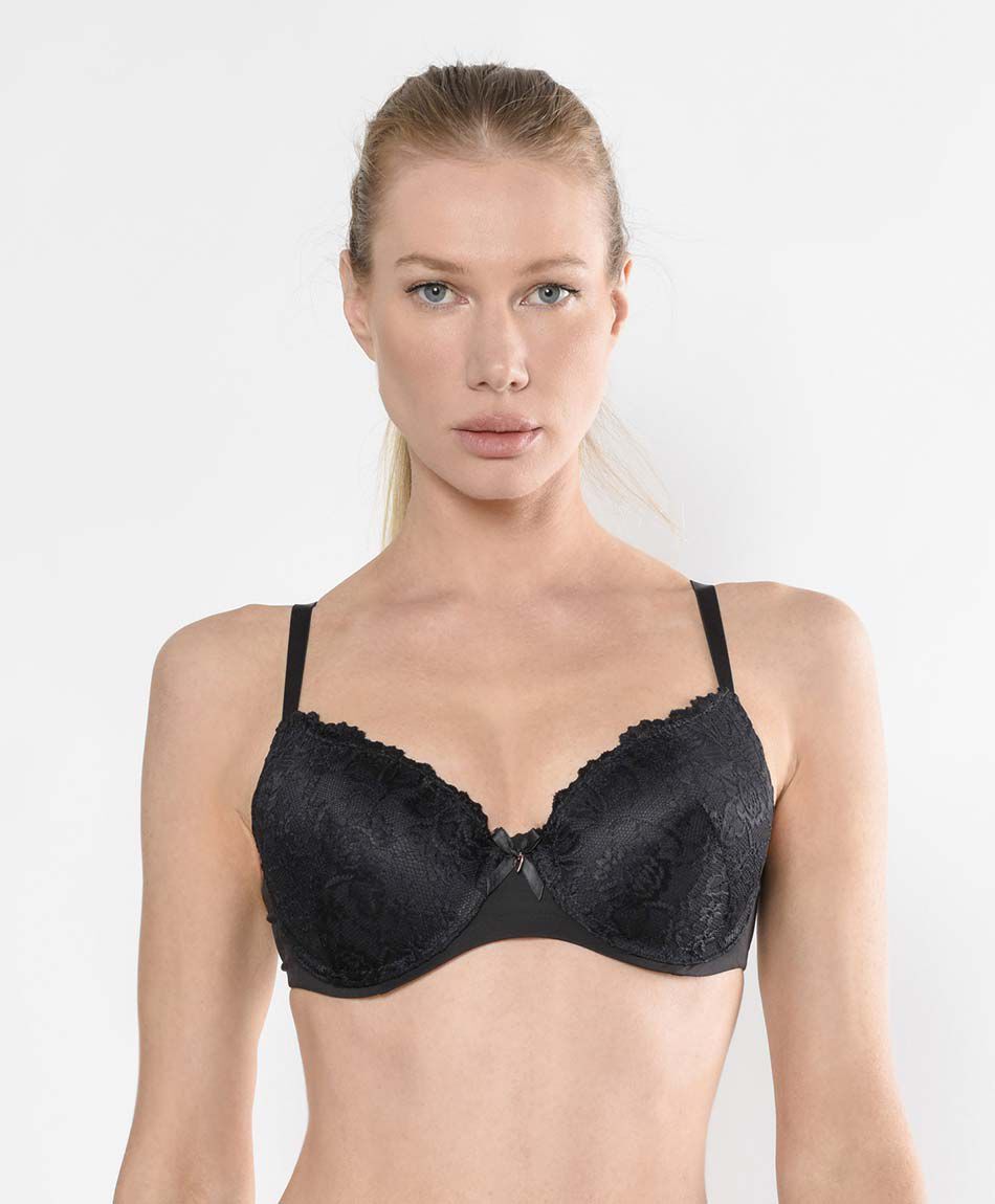 Corpi&ntilde;o mujer sustentable encaje mix