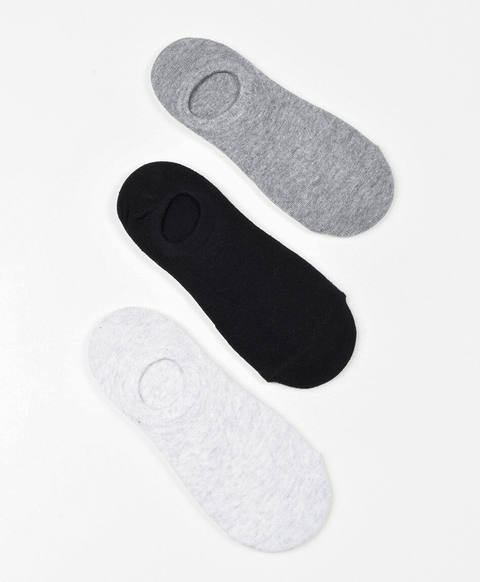 Pack 3 medias mujer invisibles