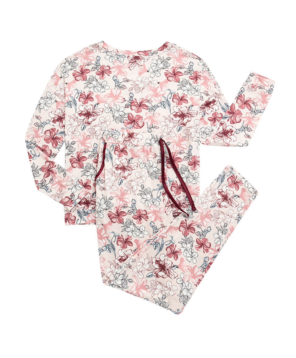 Pijama mujer sue&ntilde;o floral