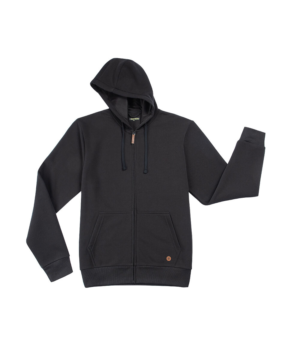 Poler&oacute;n escolar  liso azul