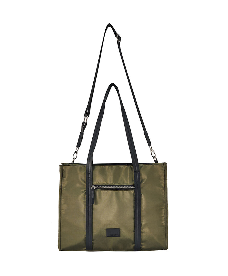 Bolso computador verde
