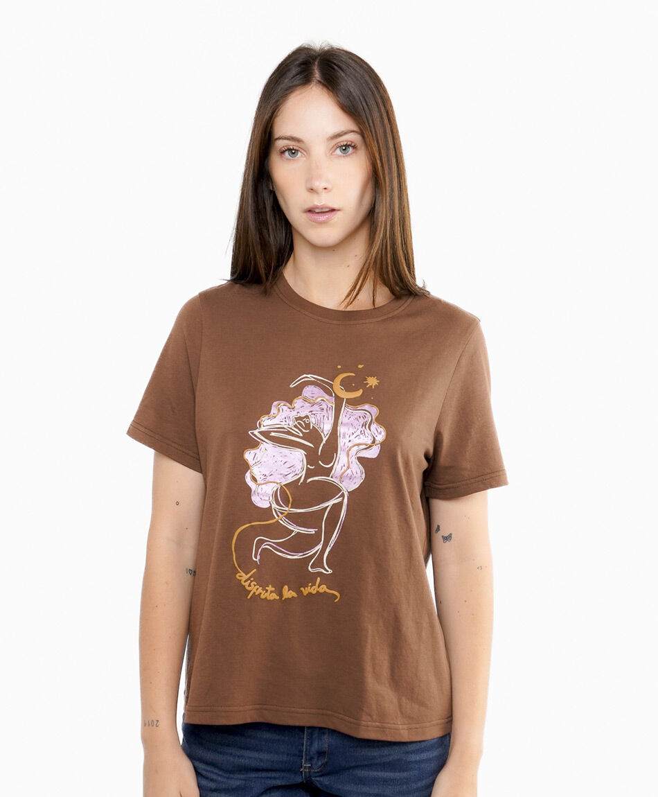 Remera mujer danza de luna