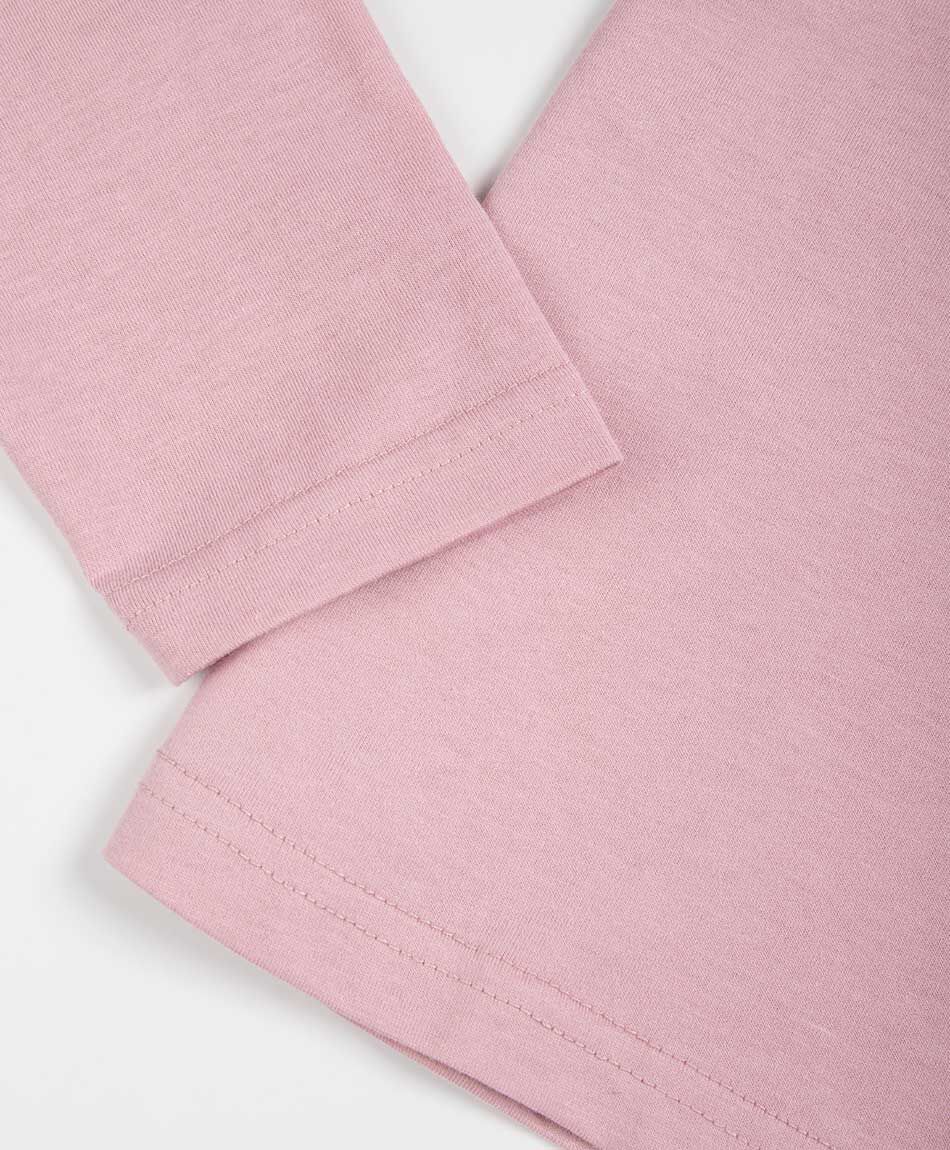 Polera ni&ntilde;a estampado estrellitas