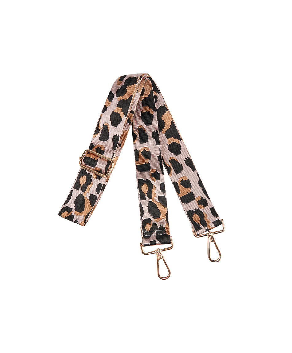 Strap cartera animal print