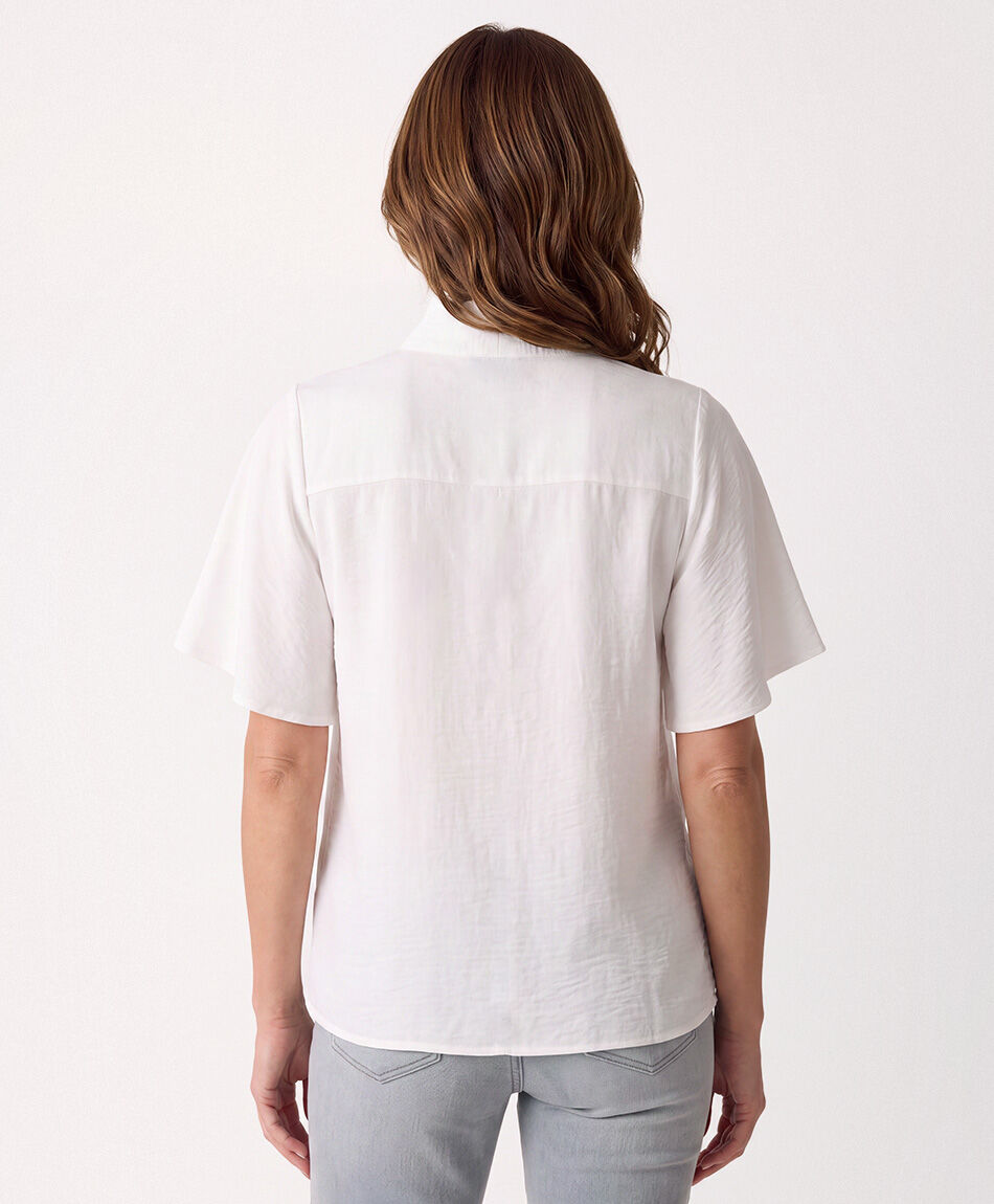 Camisa mujer lazo al cuello