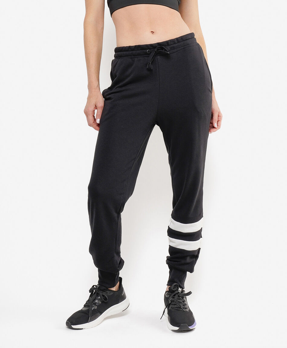 Pantal&oacute;n deportivo mujer franjas skinny fit