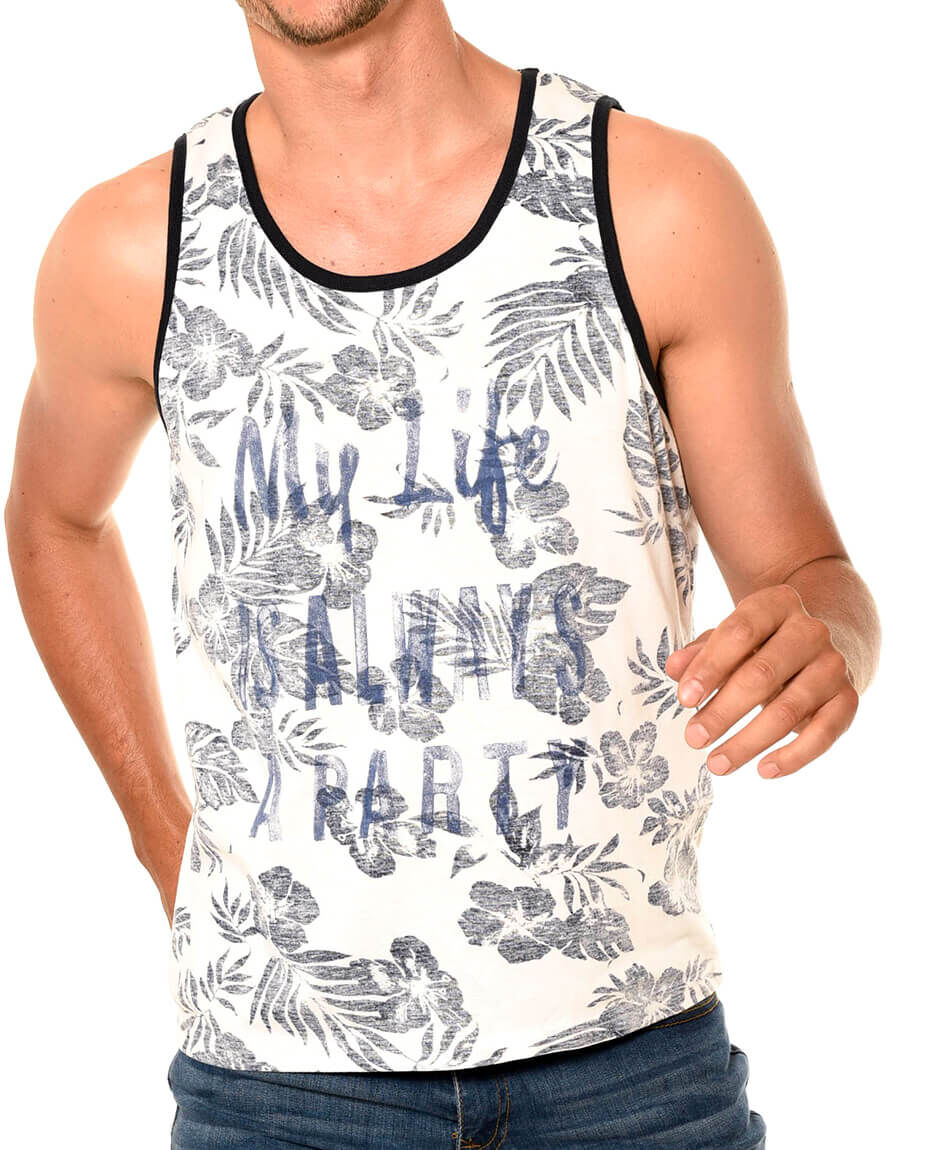 Polera estampada