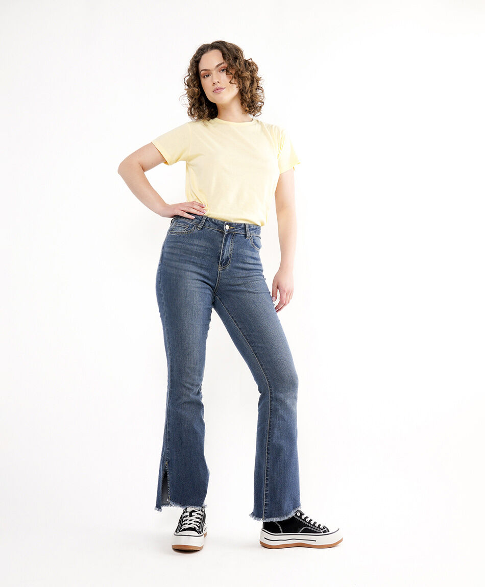 Jeans mujer tajalie flare