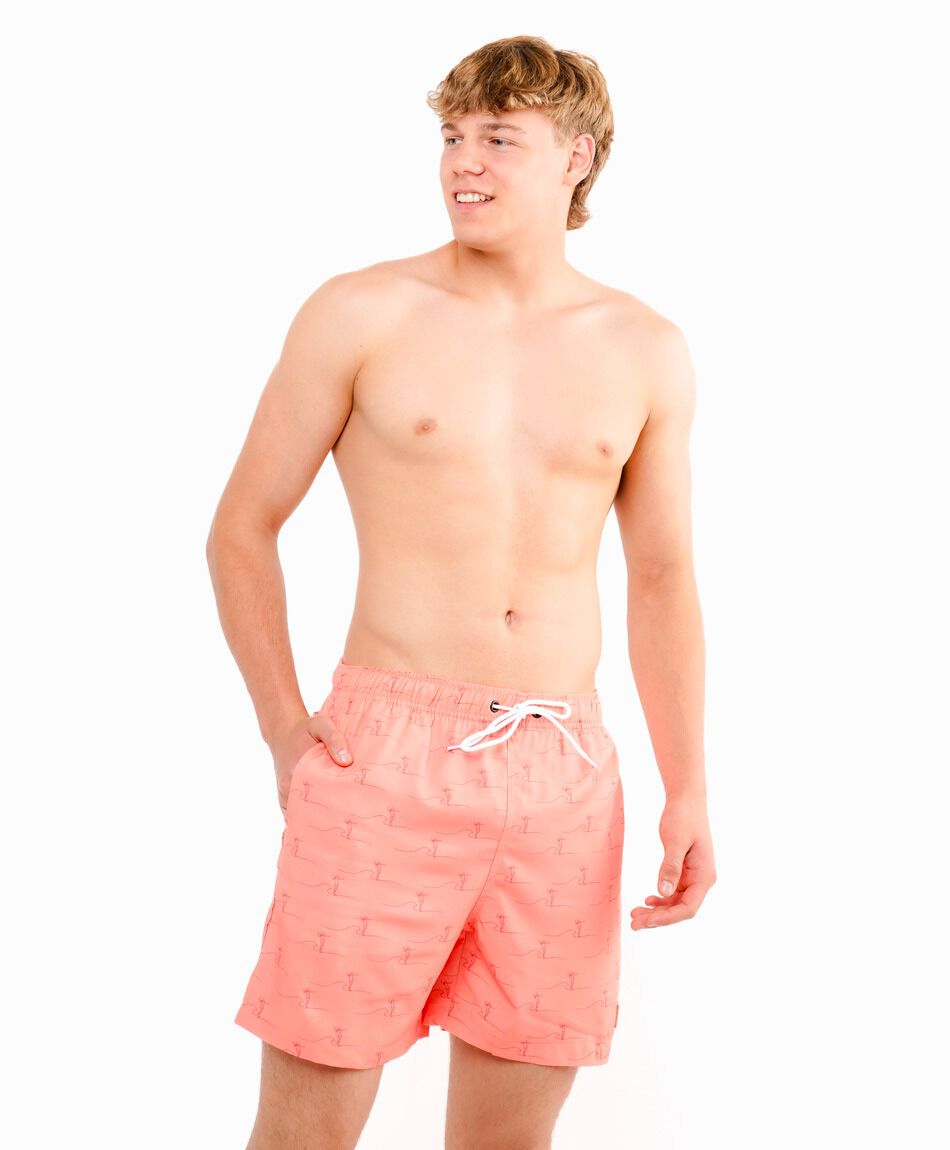 Traje de ba&ntilde;o hombre abstracto