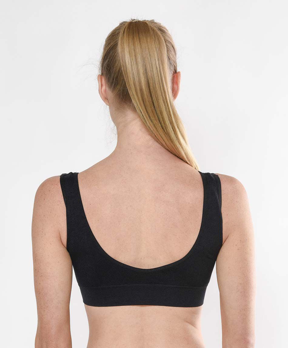 Top mujer seamless acanalado