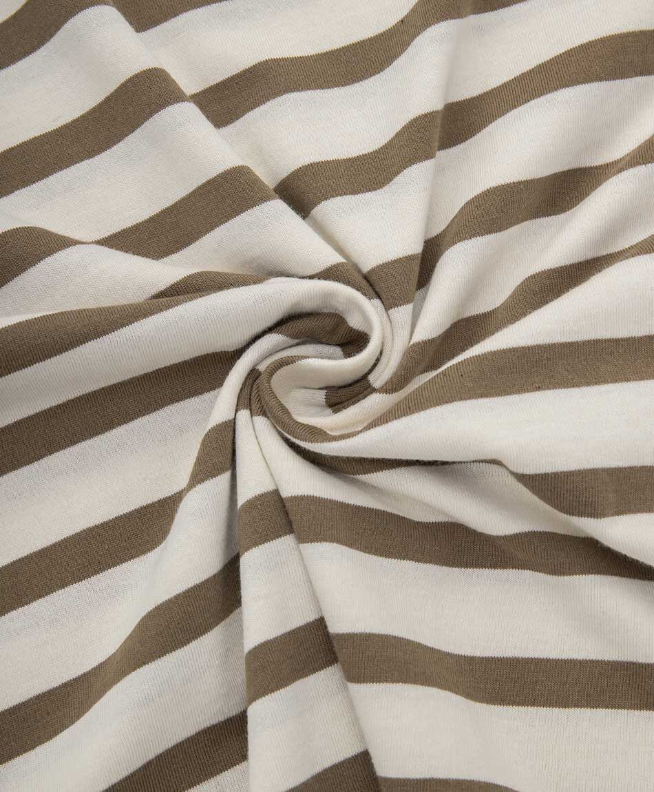 Remera mujer rayas bicolor