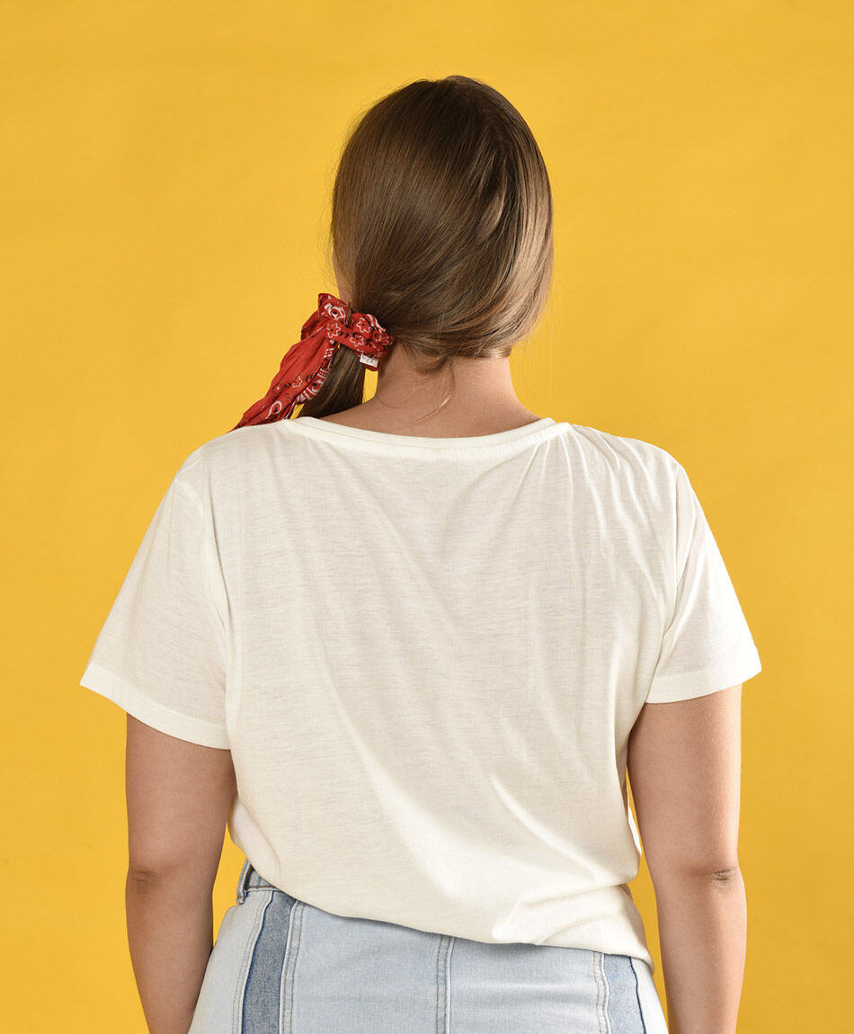 Polera estampada