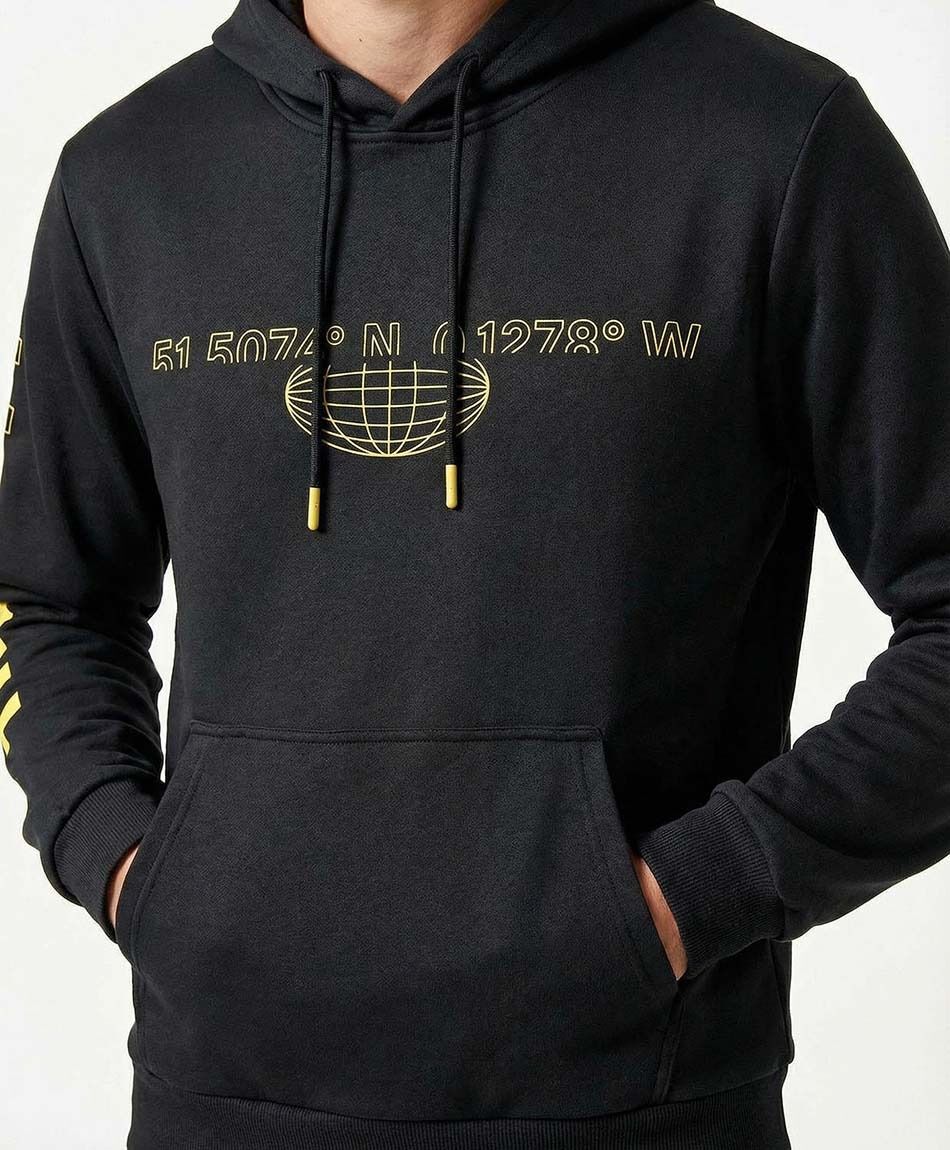 Buzo deportivo hombre coordenadas