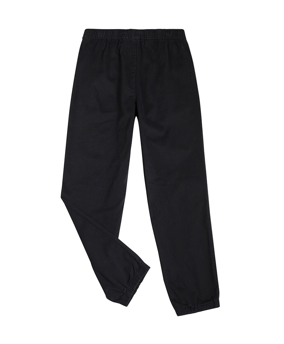 Pantal&oacute;n ni&ntilde;o cargo negro