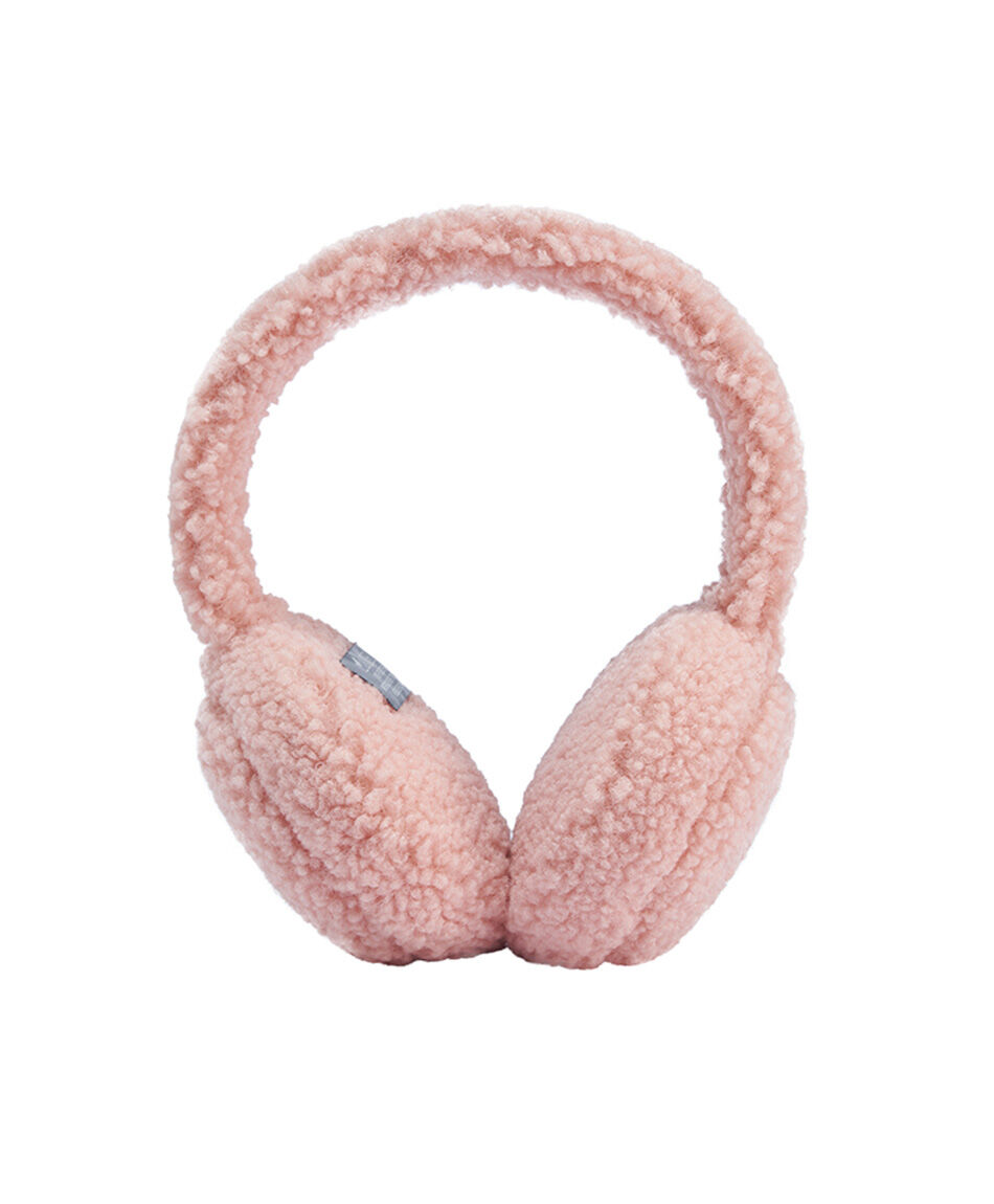 Orejera ni&ntilde;a sherpa pink