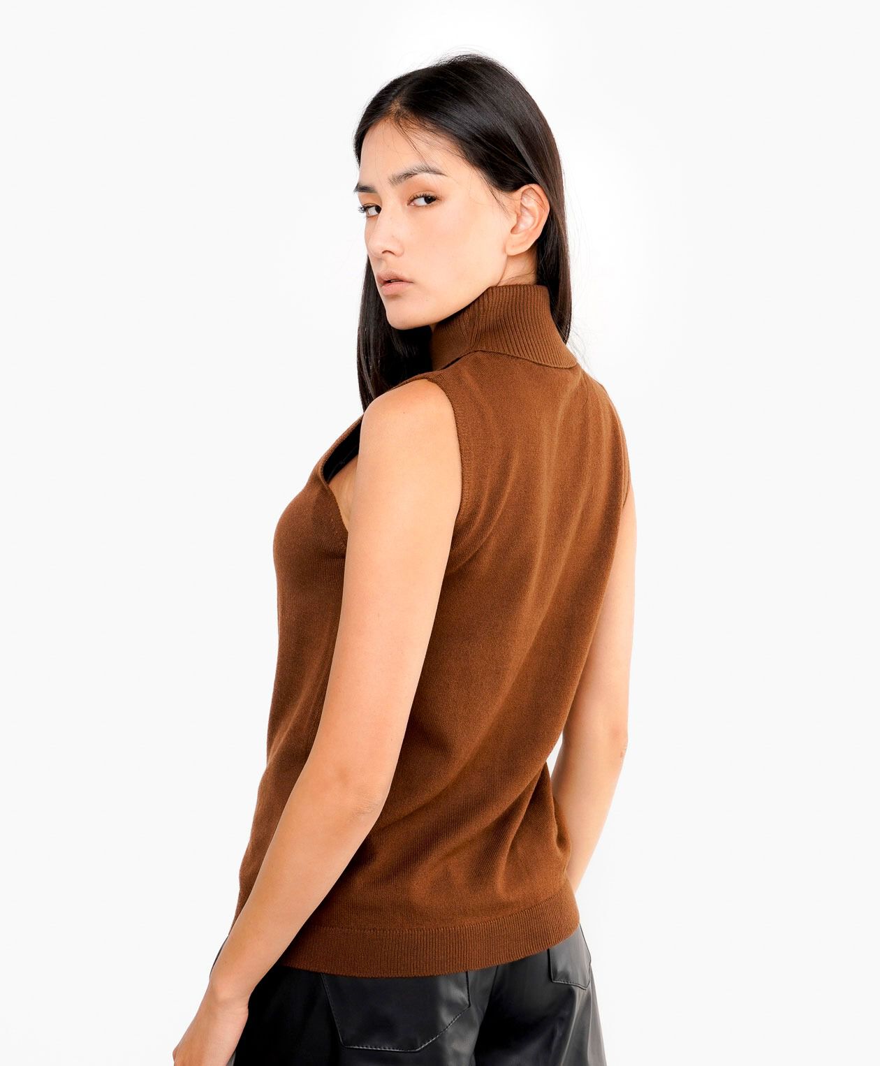 Sweater mujer sin mangas