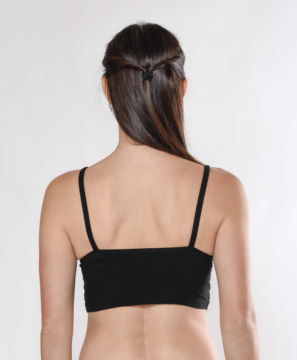 Bralette mujer espalda acanalada