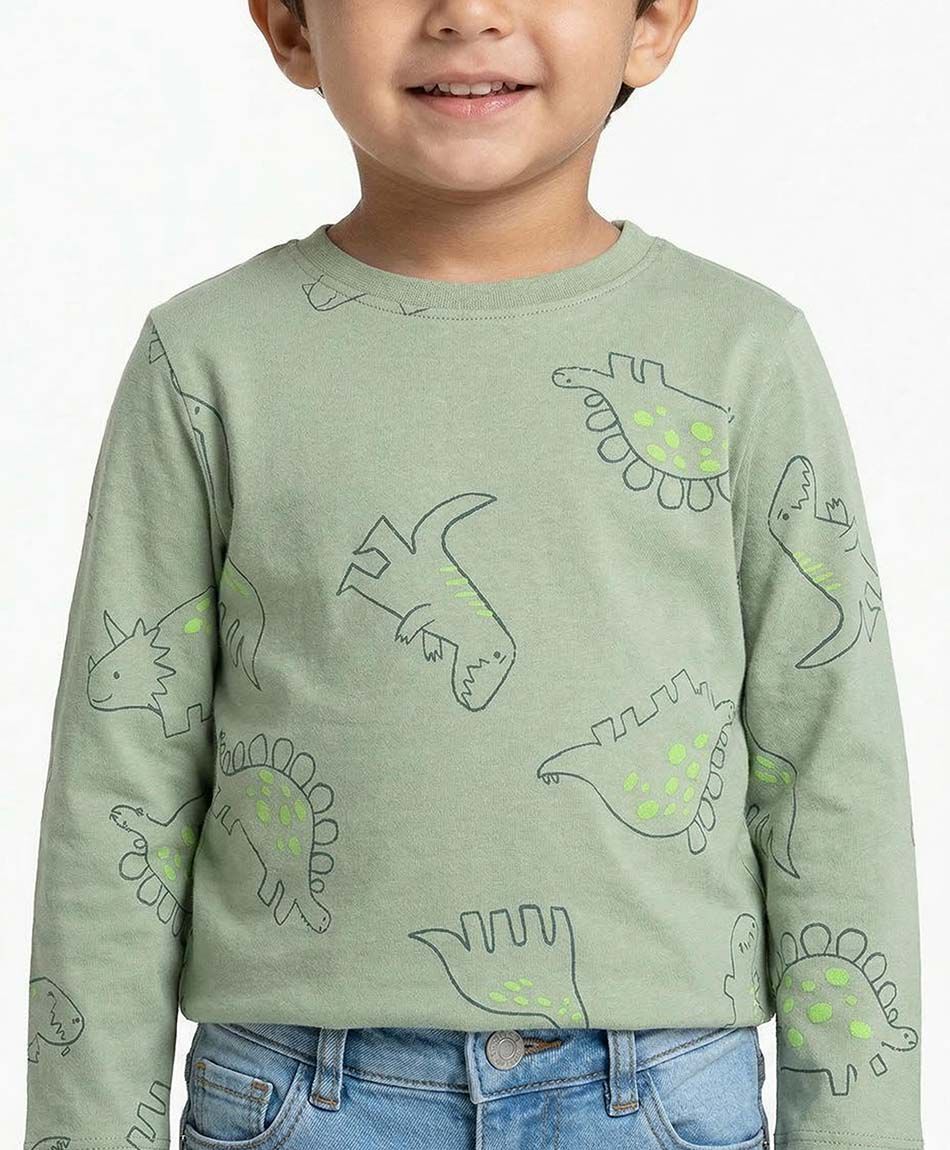 Poler&oacute;n beb&eacute; dinosaurios