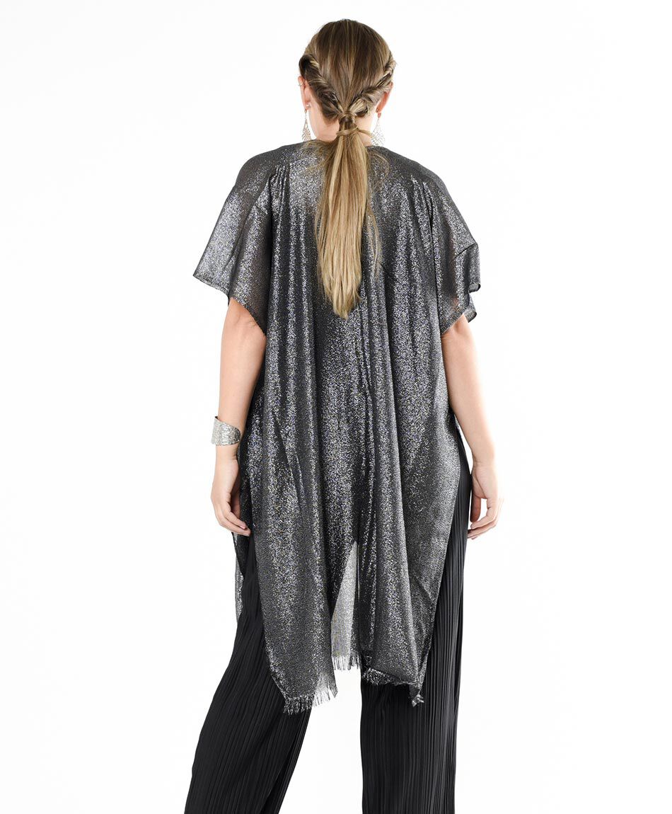 Tapado mujer brillante - TRICOT