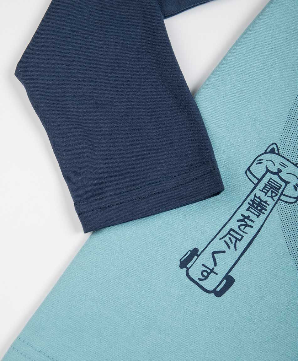 Remera ni&ntilde;o estampado ram&eacute;n