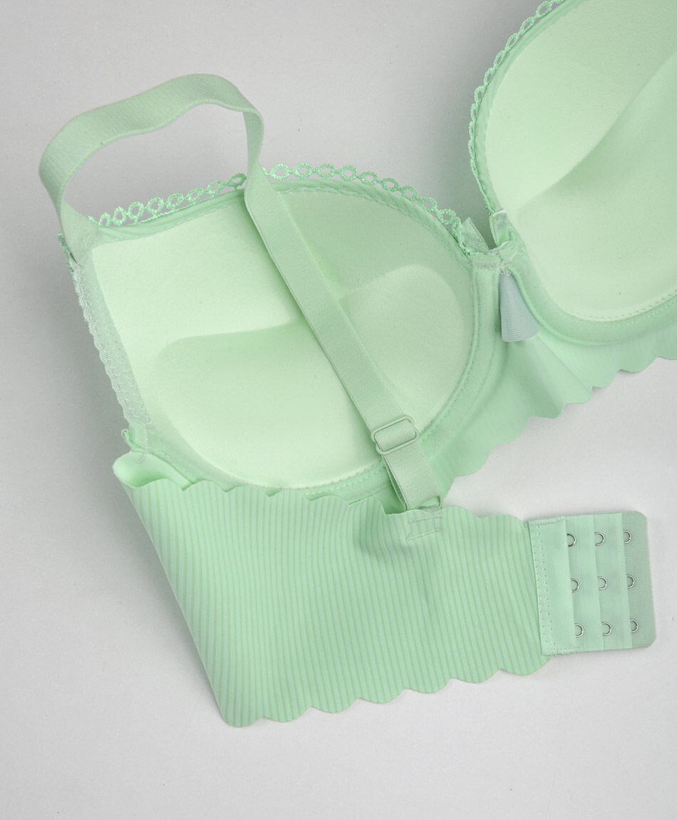 Corpi&ntilde;o mujer estilo acanalado seamless