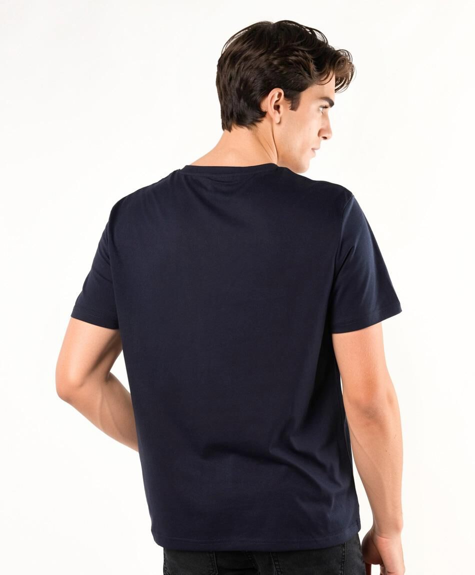 Remera hombre b&aacute;sica lisa