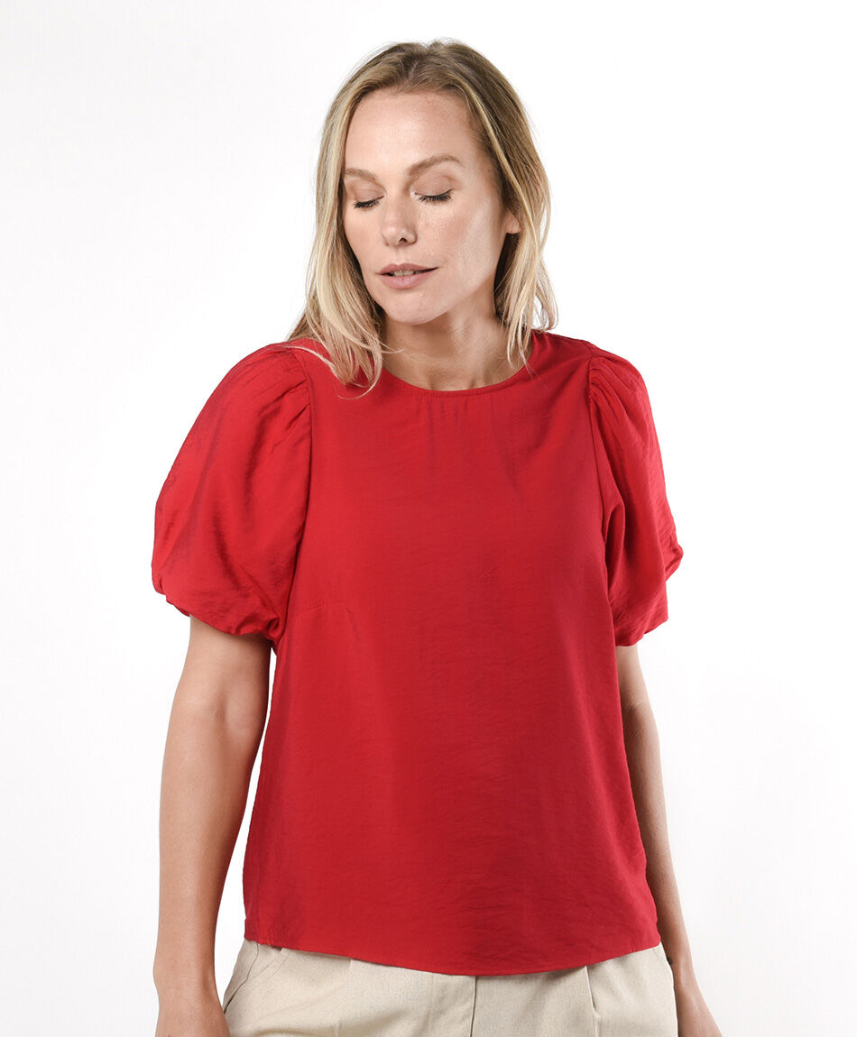 Camisa mujer lazo en espalda