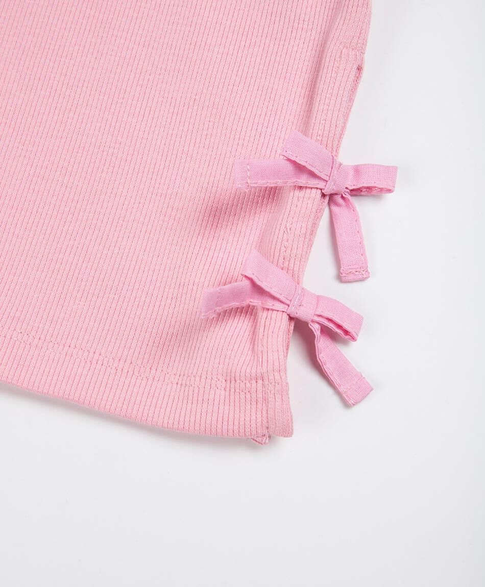 Remera ni&ntilde;a lazos