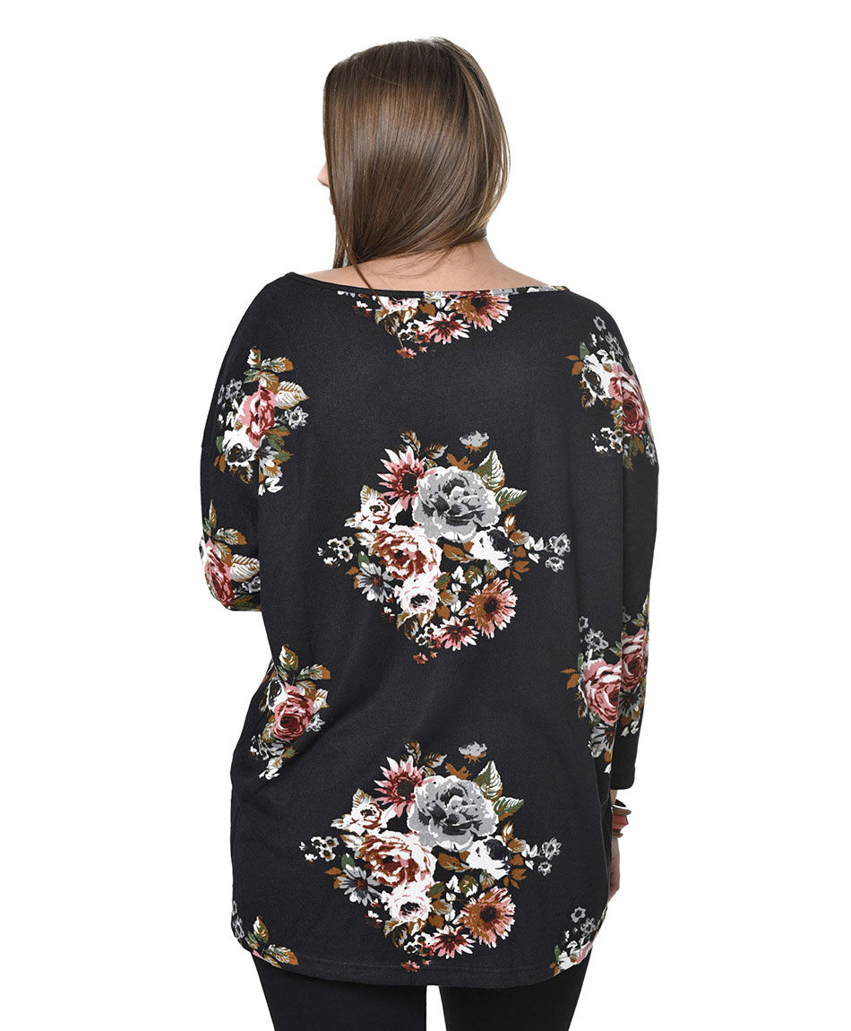 Polera estampada