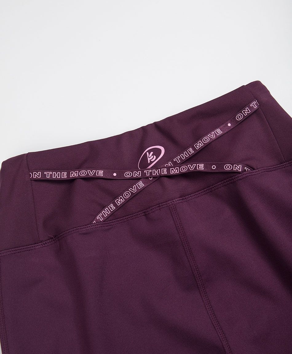 Calza deportiva mujer el&aacute;sticos cruzados