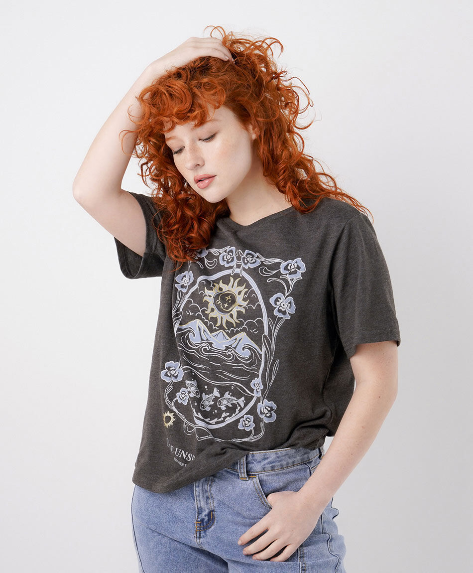 Remera mujer magic planet